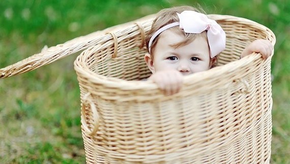 Playing hide-and-seek with toys